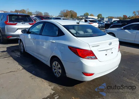 2017 Hyundai Accent Se z USA, uszkodzony, nr VIN KMHCT4AE7HU273250